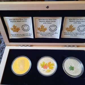 2014 Majestic Leaves Of Canada. Rare! Only 8500 Sets